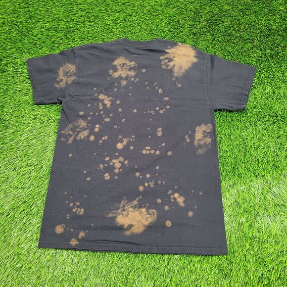 Pink-Floyd Bleach-Dyed Shirt Medium 19x26 Rainbow Prism Rock - Picture 2 of 12